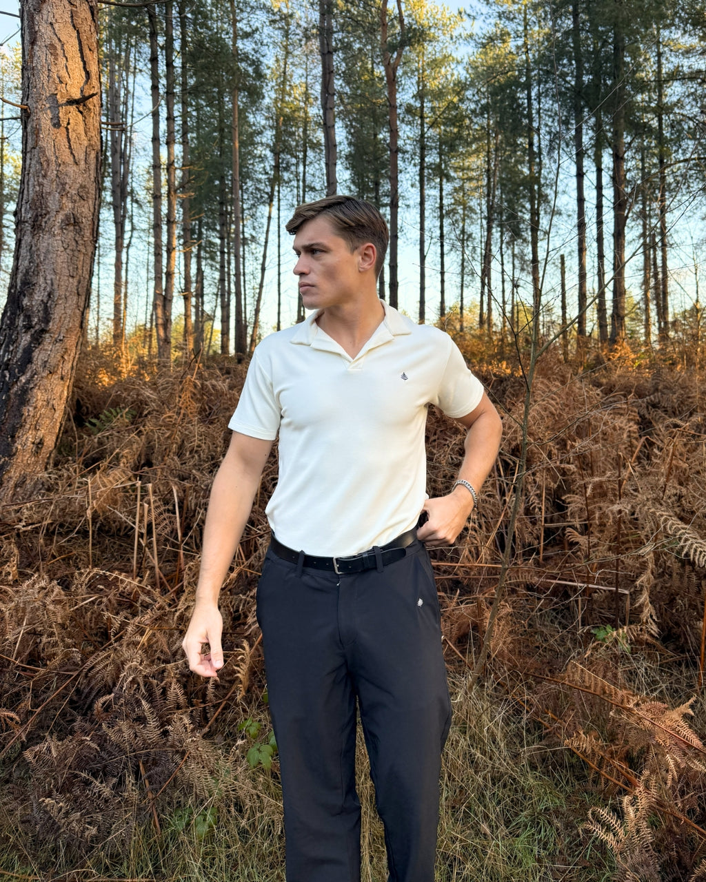 The Andrews Polo - Off White