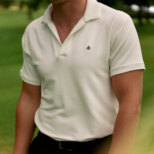 The Andrews Polo - Pure White