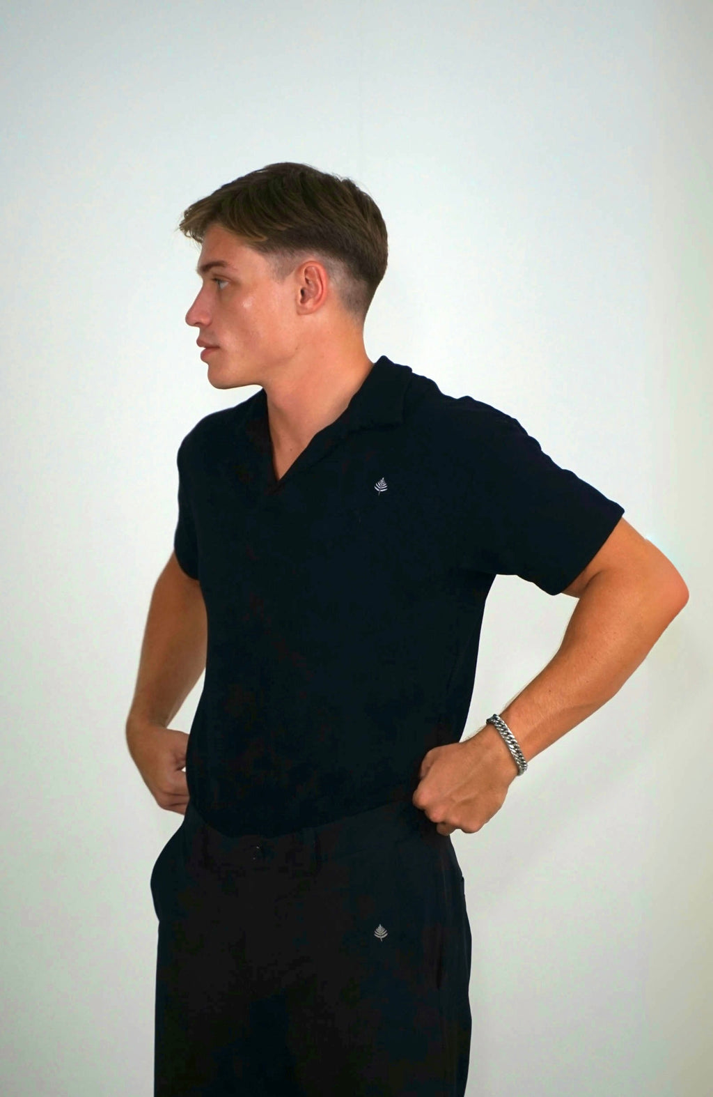 The Andrews Polo - Pure Black