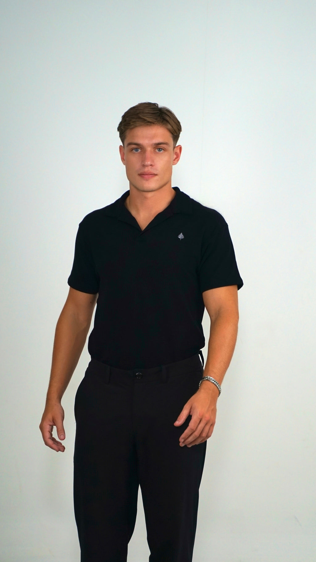 The Andrews Polo - Pure Black